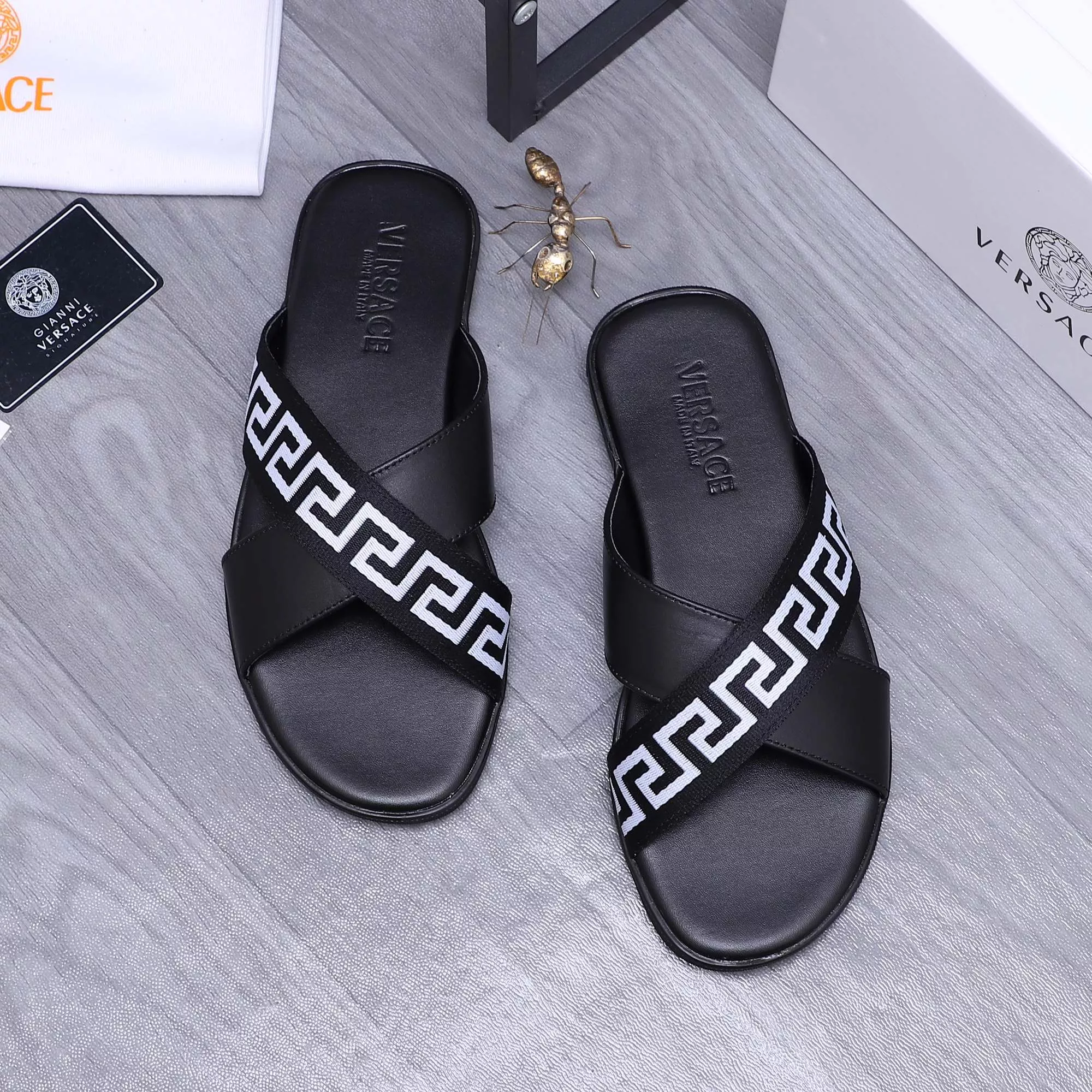 StreetReady 8026 Versace Slippers For Men