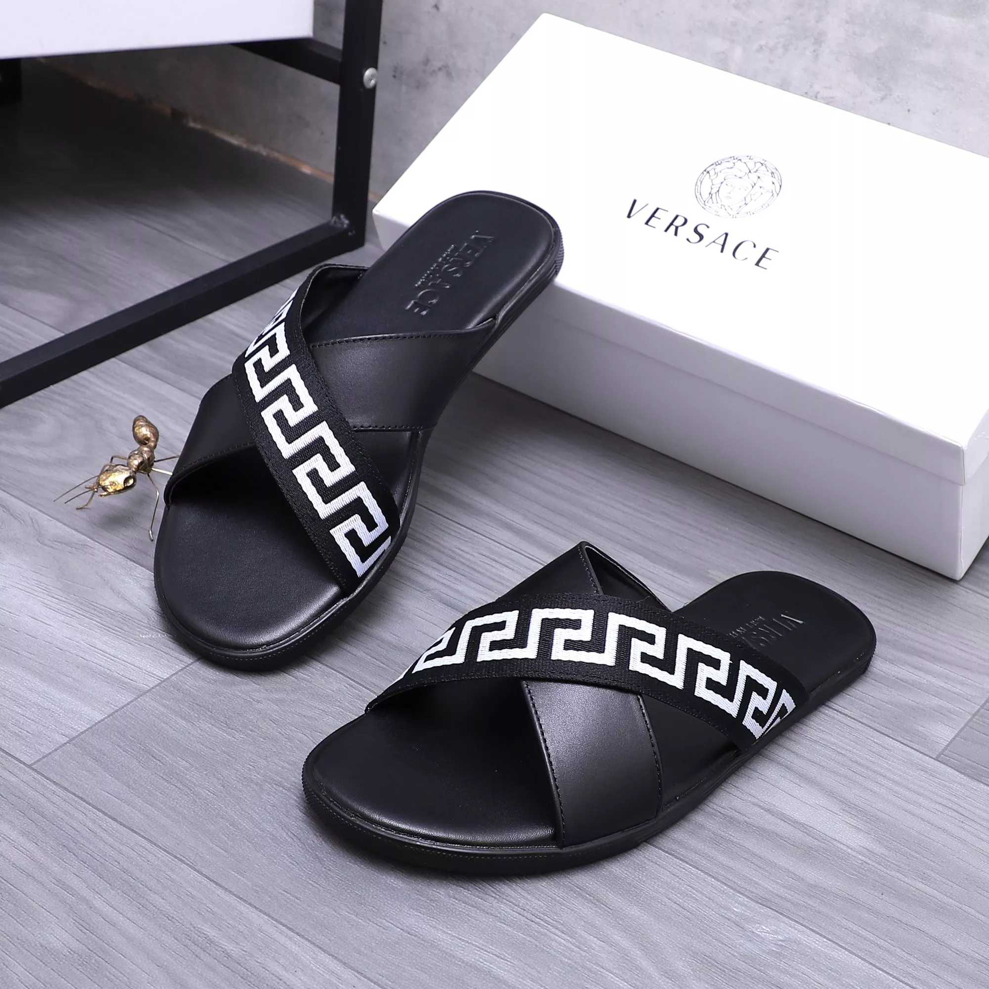 StreetReady 8026 Versace Slippers For Men