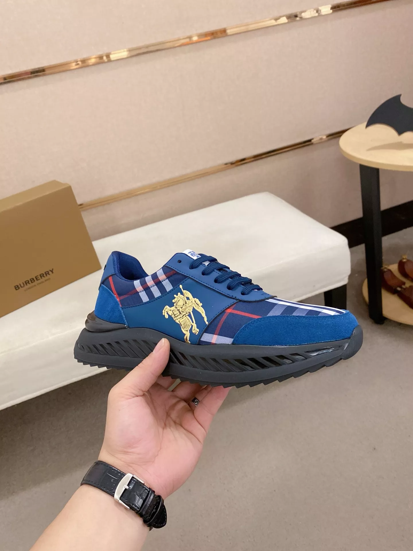 StreetReady 8258 Burberry Casual Shoes For Men
