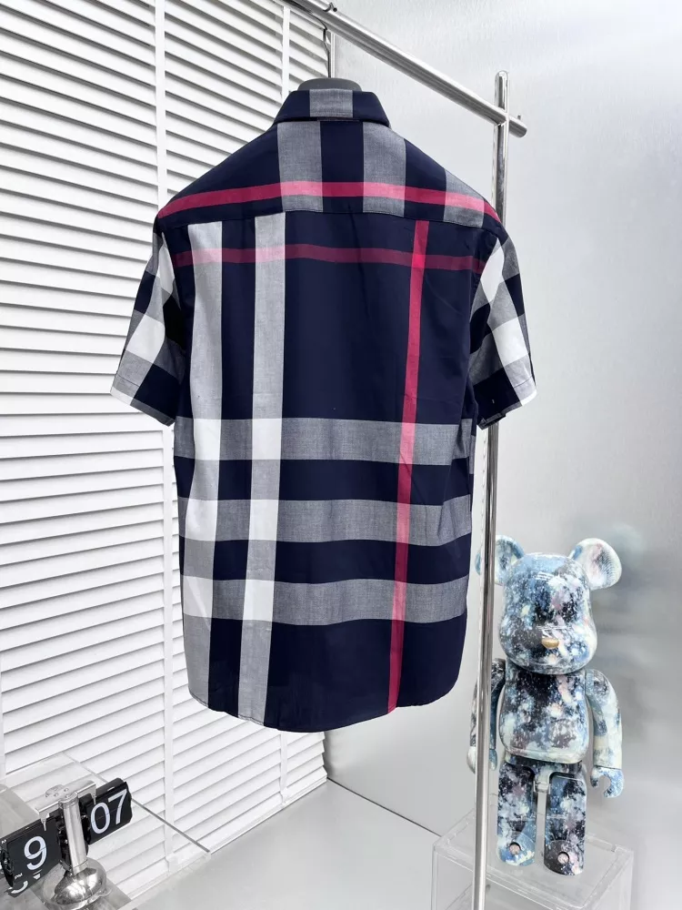 StreetReady 8490 Burberry Shirts Short Sleeved For Men