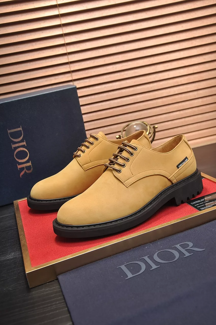 StreetReady 8573 Christian Dior Leather Shoes For Men