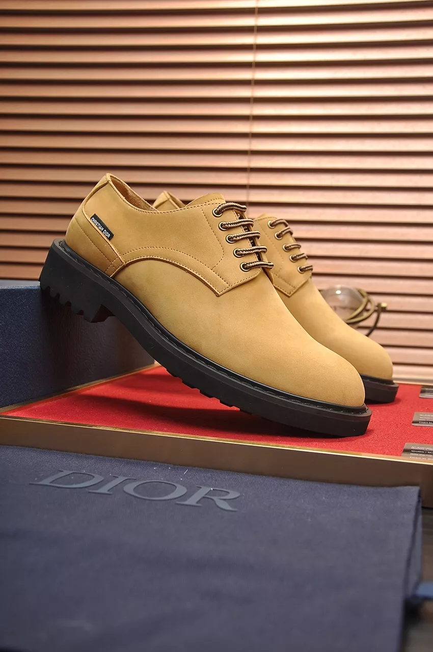 StreetReady 8573 Christian Dior Leather Shoes For Men