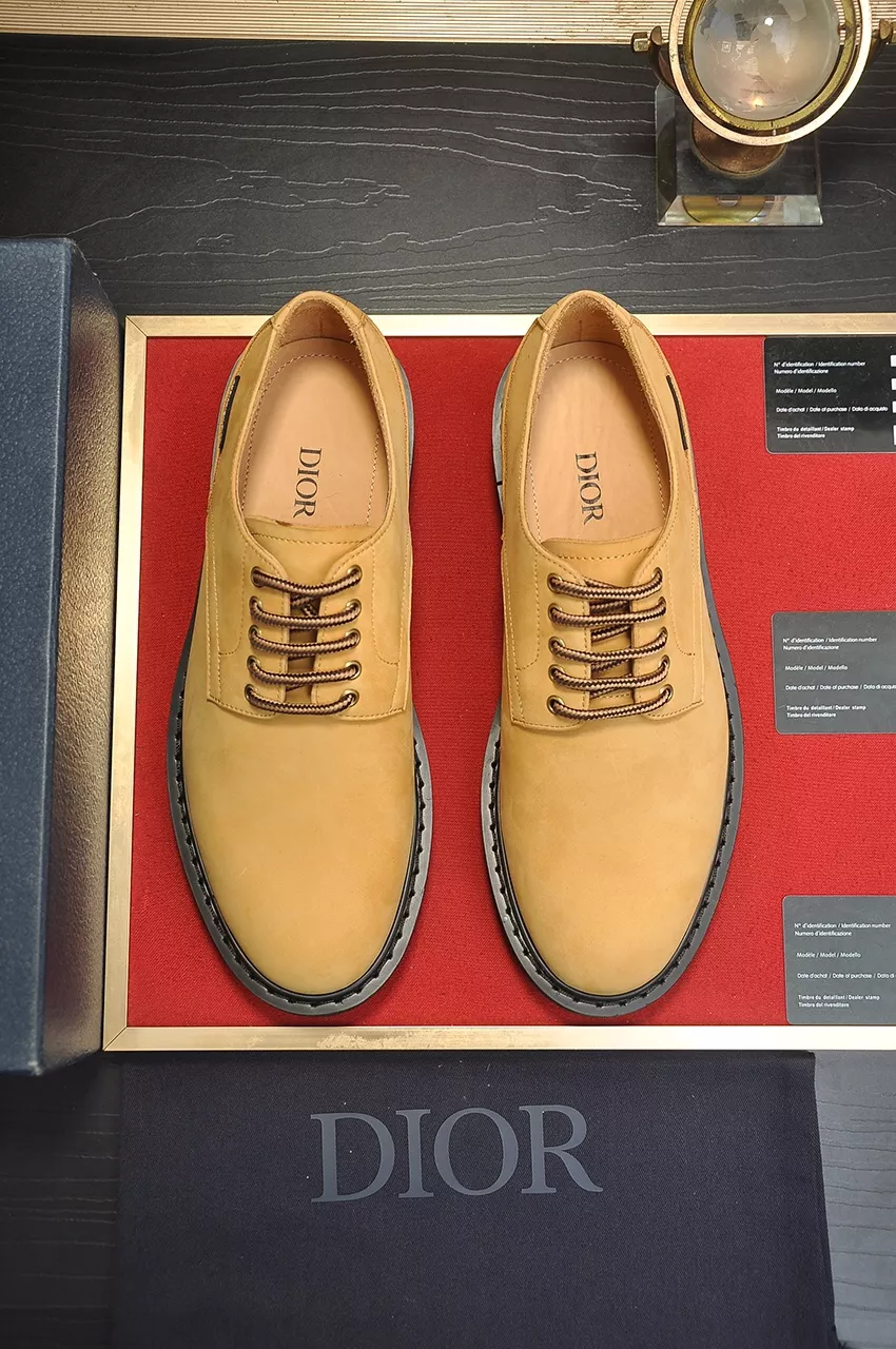 StreetReady 8573 Christian Dior Leather Shoes For Men