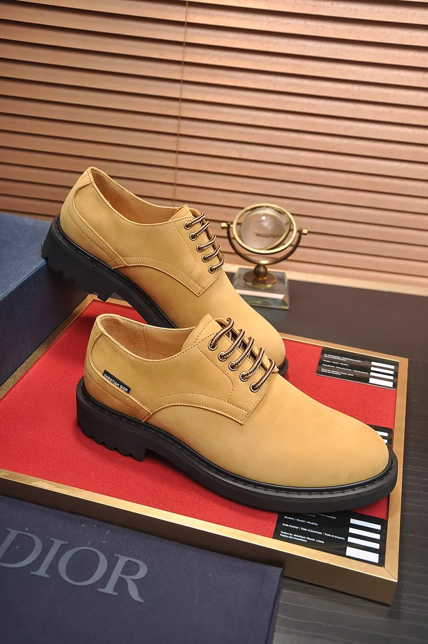 StreetReady 8573 Christian Dior Leather Shoes For Men