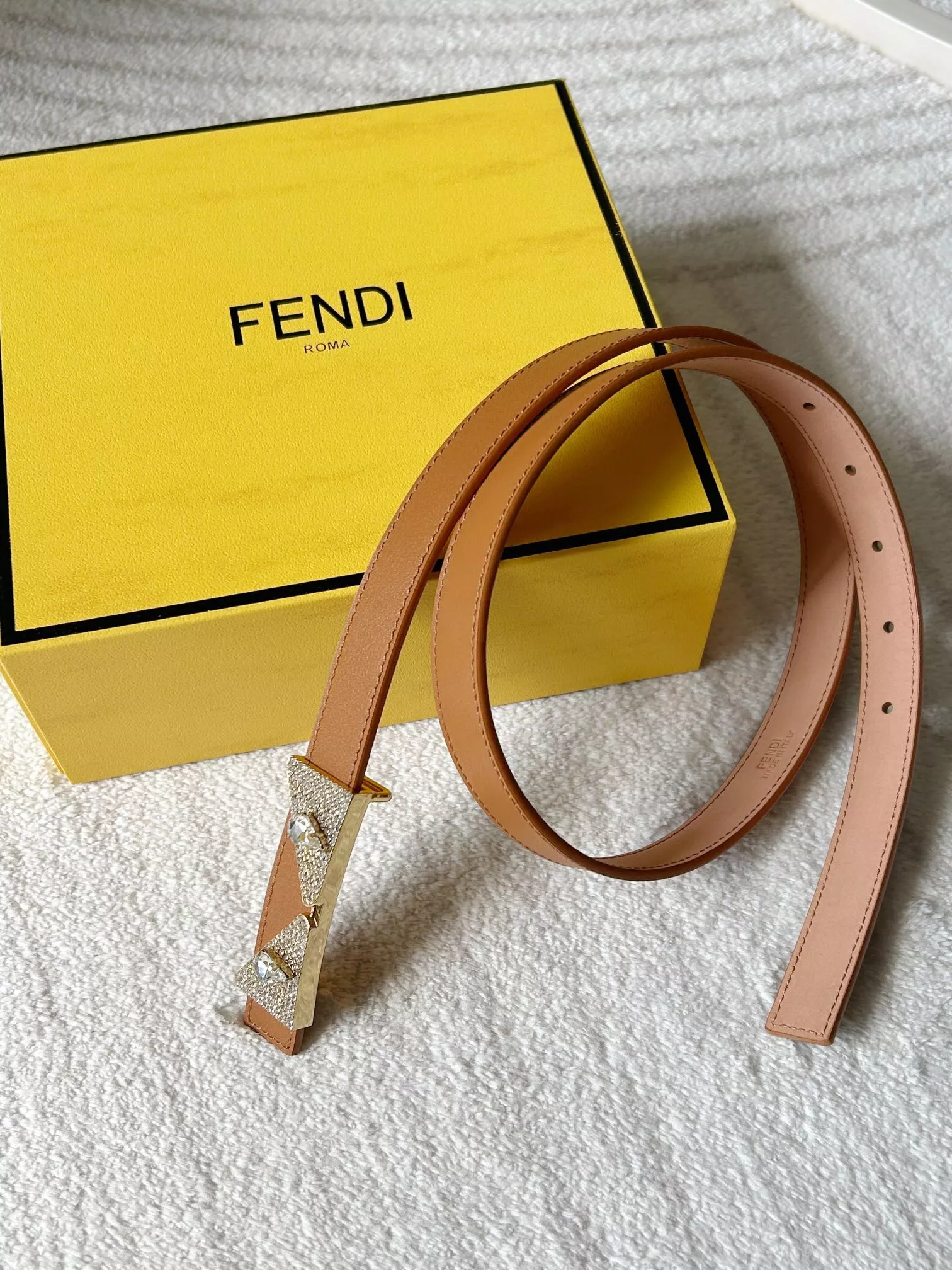 StreetReady 8598 Fendi AAA Quality Belts In 2.0cm For Women