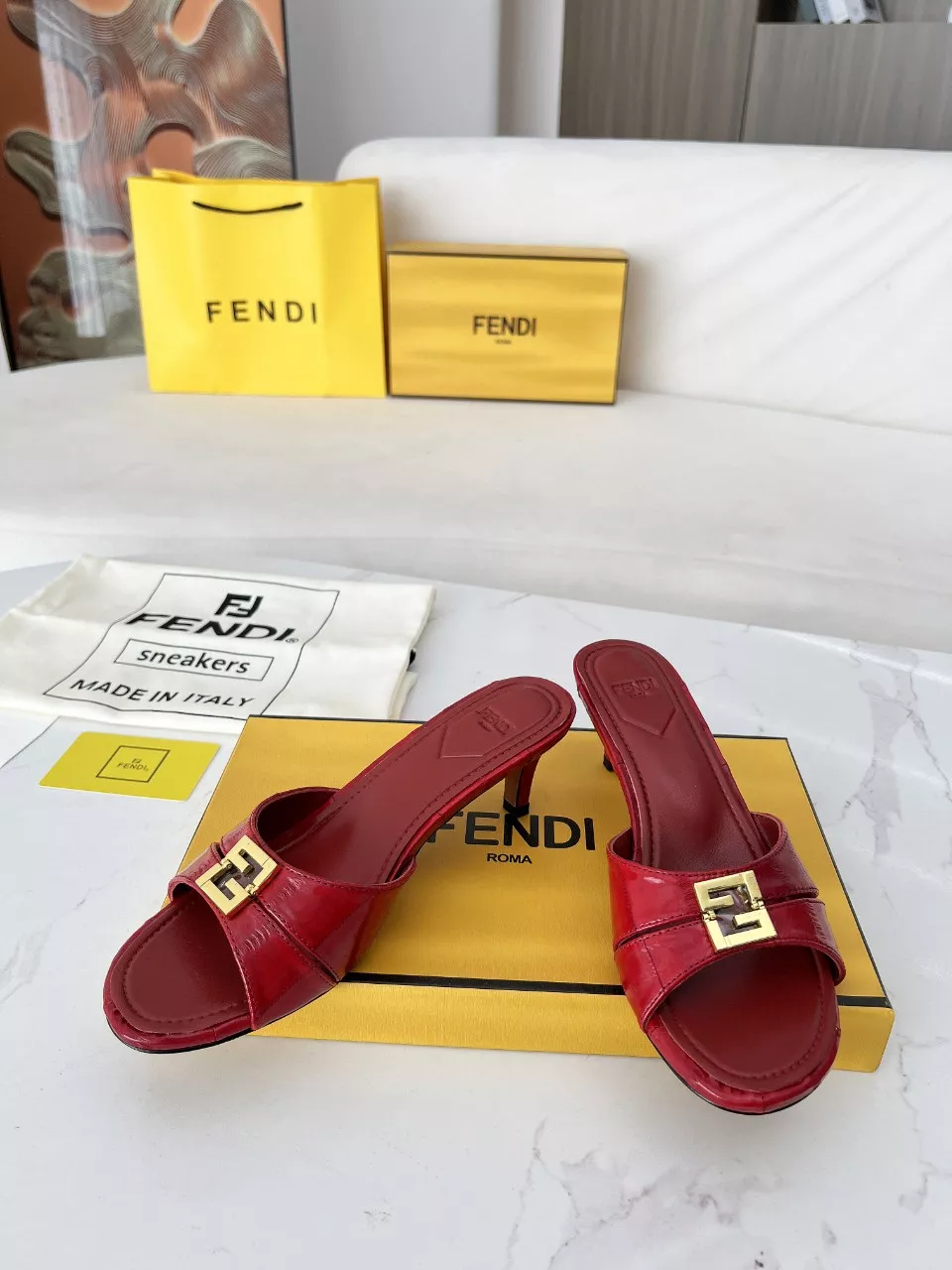 StreetReady 8752 Fendi Slippers For Women