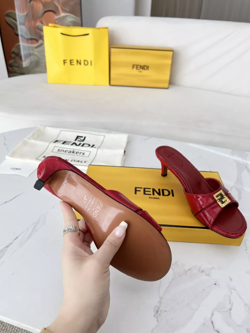 StreetReady 8752 Fendi Slippers For Women