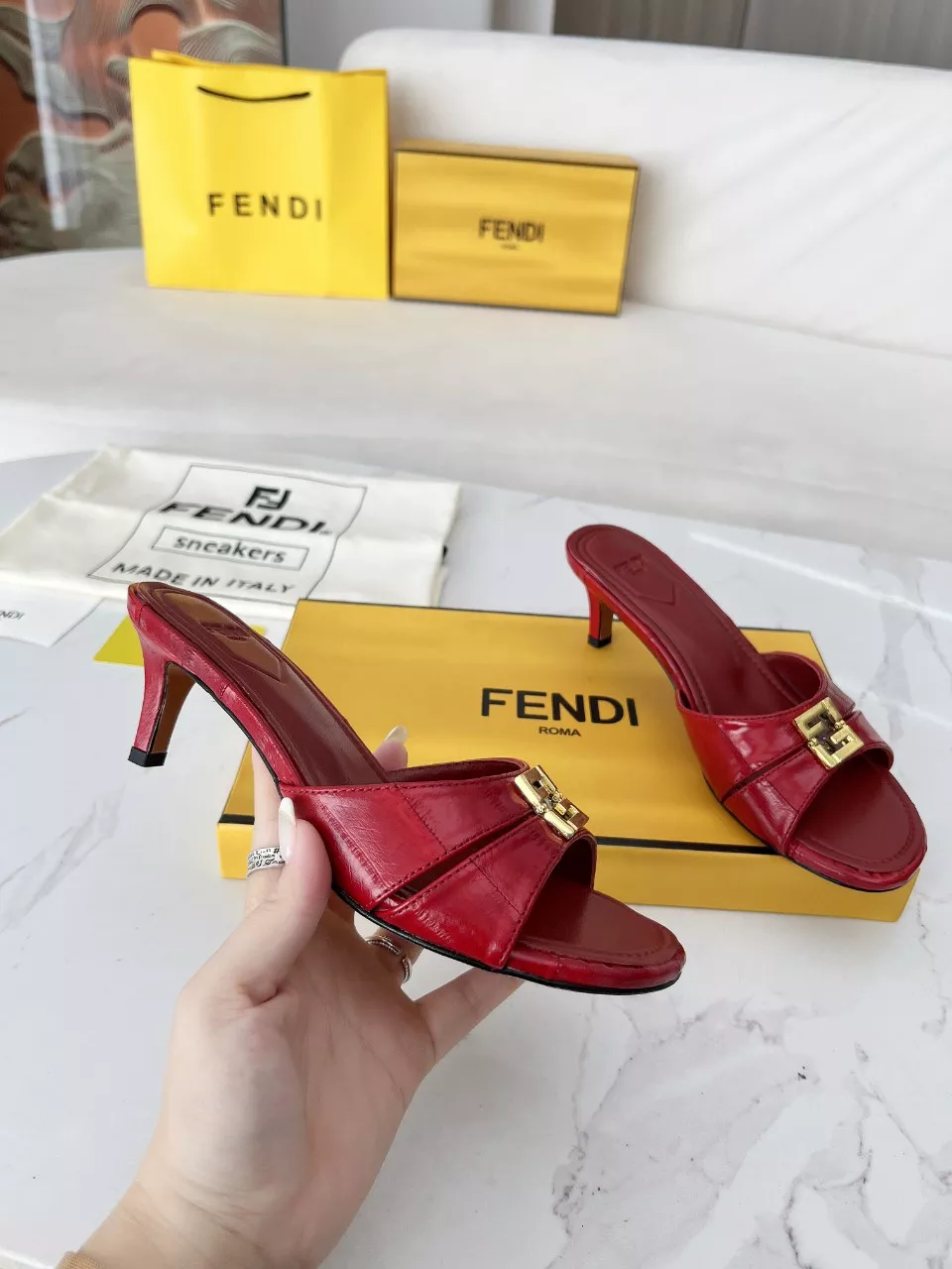 StreetReady 8752 Fendi Slippers For Women