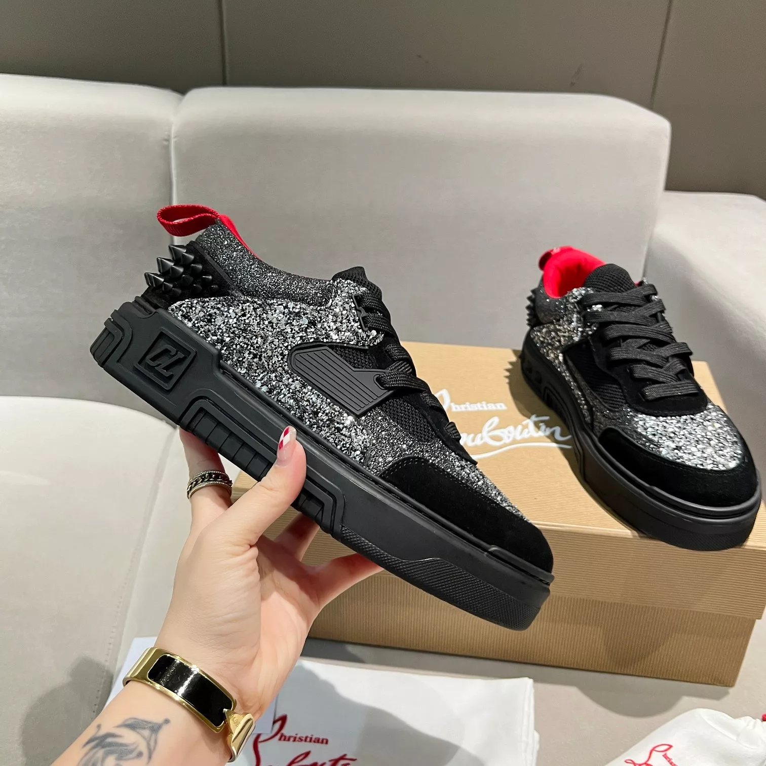 StreetReady 8940 Christian Louboutin Casual Shoes For Men