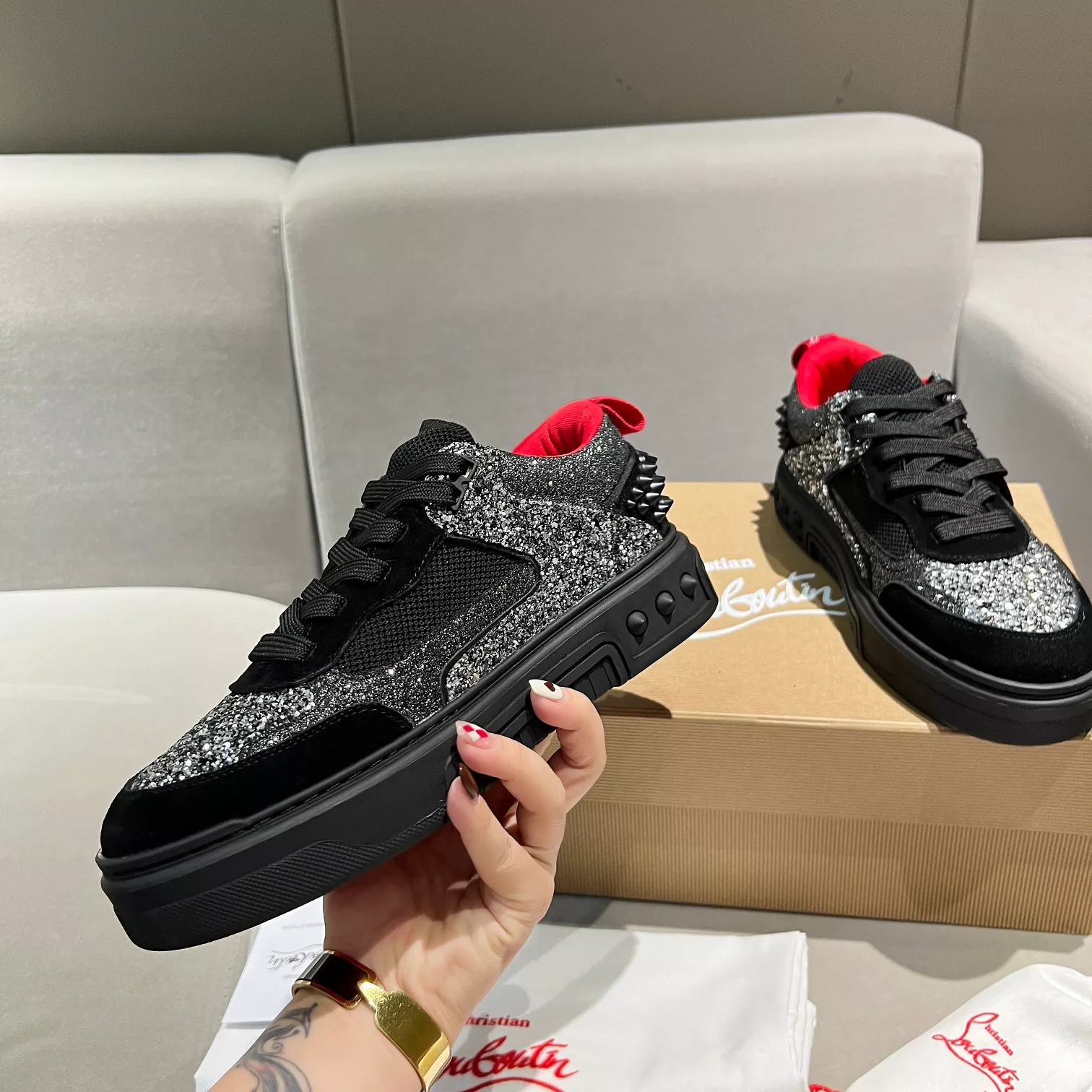 StreetReady 8940 Christian Louboutin Casual Shoes For Men