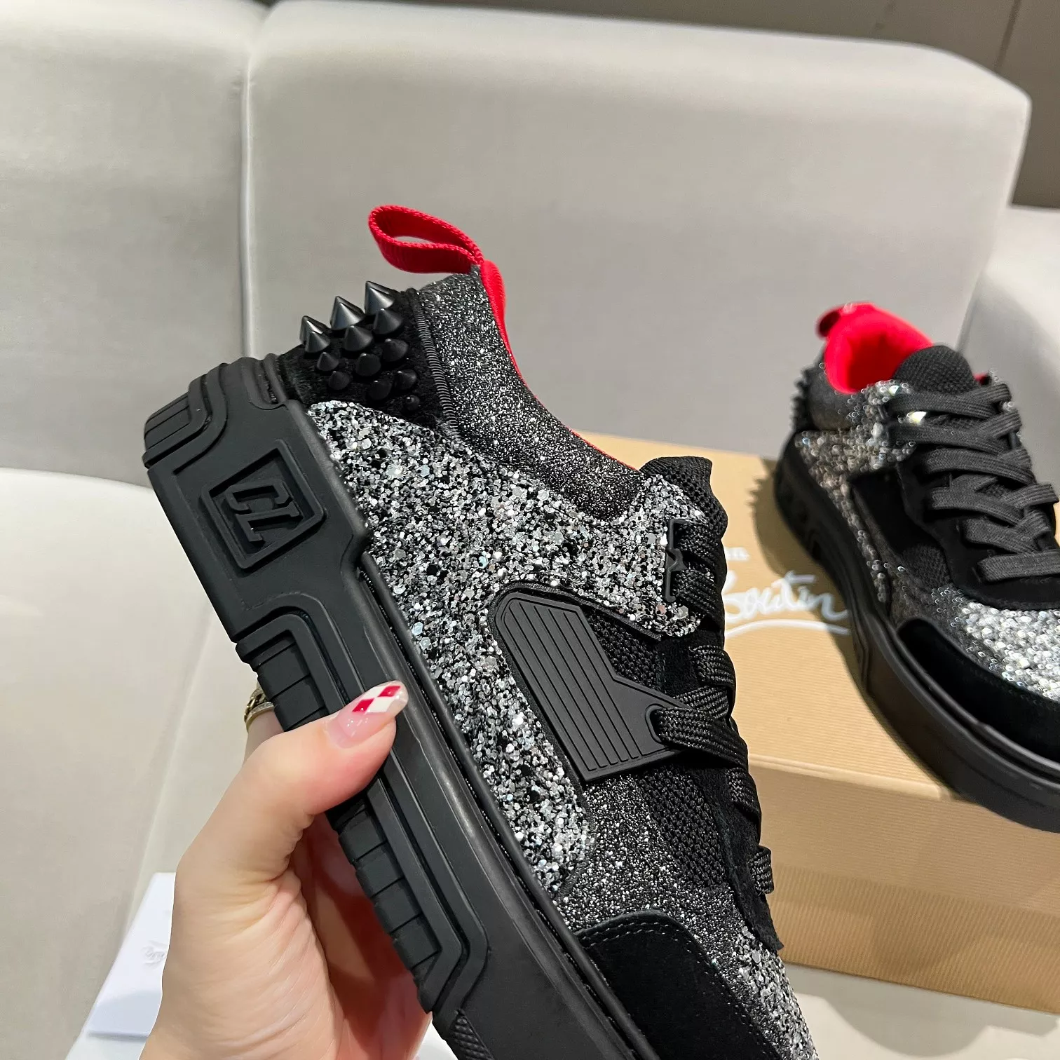 StreetReady 8940 Christian Louboutin Casual Shoes For Men
