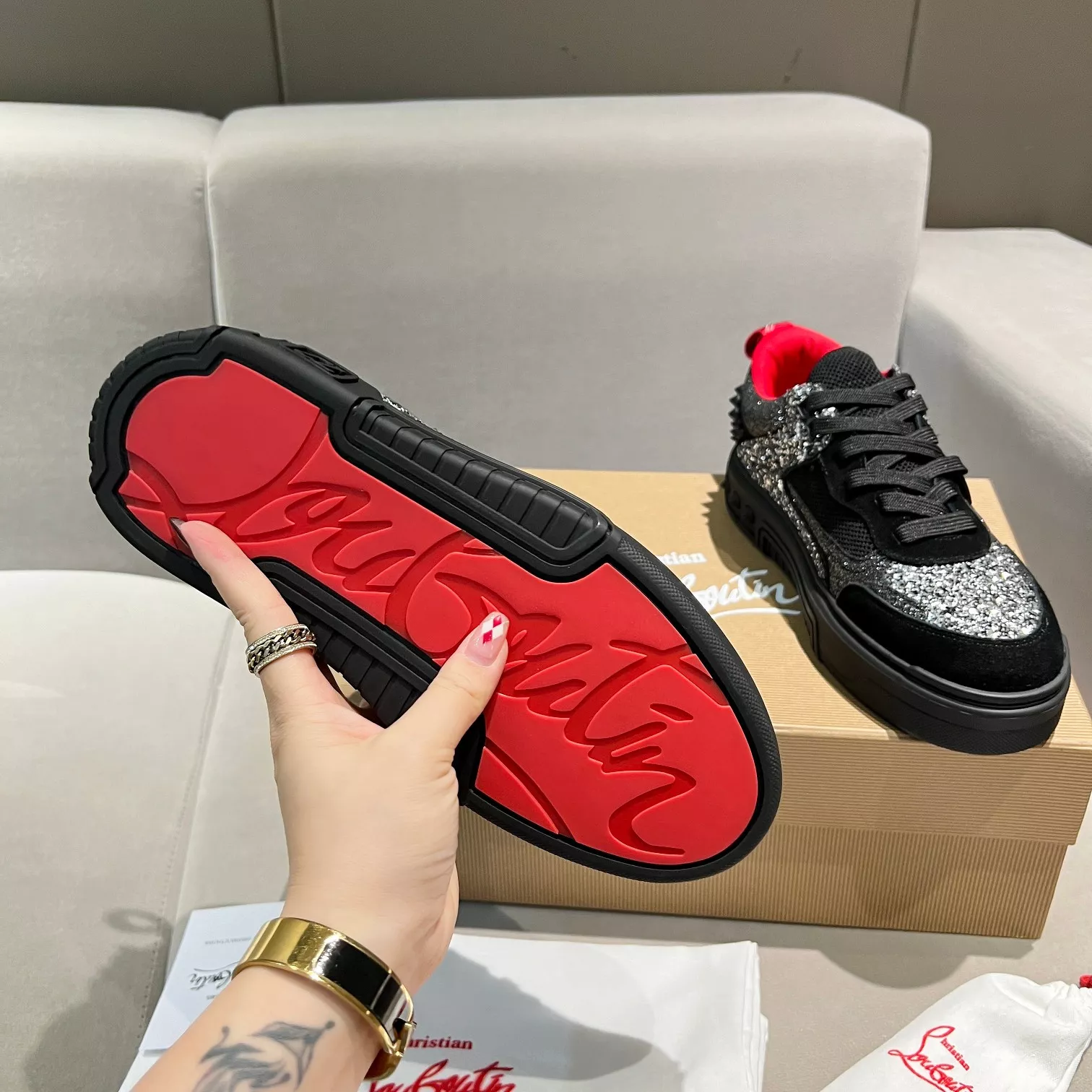 StreetReady 8940 Christian Louboutin Casual Shoes For Men