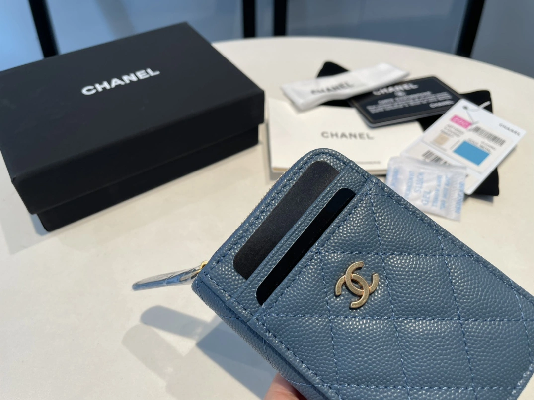 StreetReady 9068 Chanel AAA Quality Card Case For Women