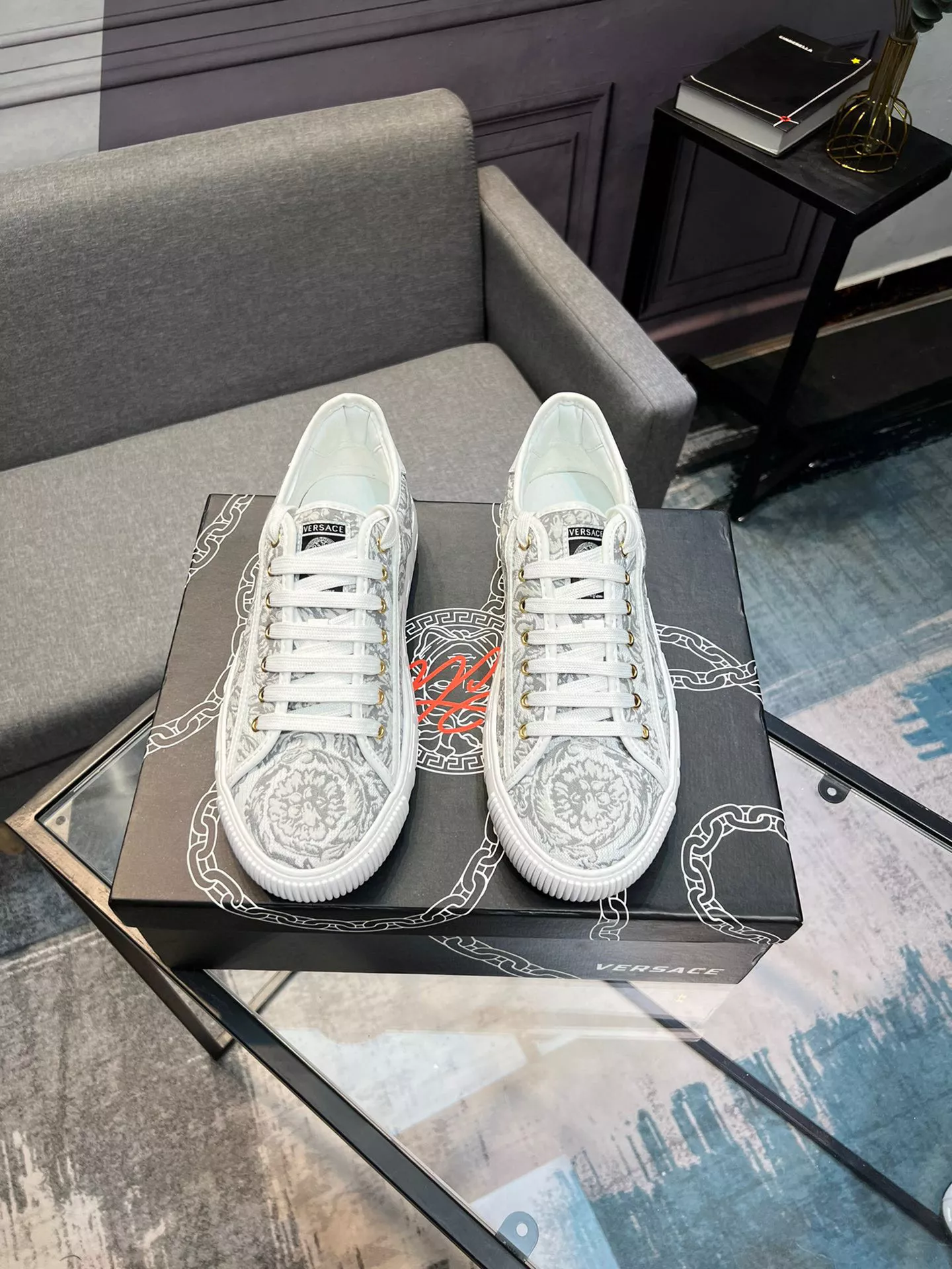 StreetReady 9359 Versace Casual Shoes For Men