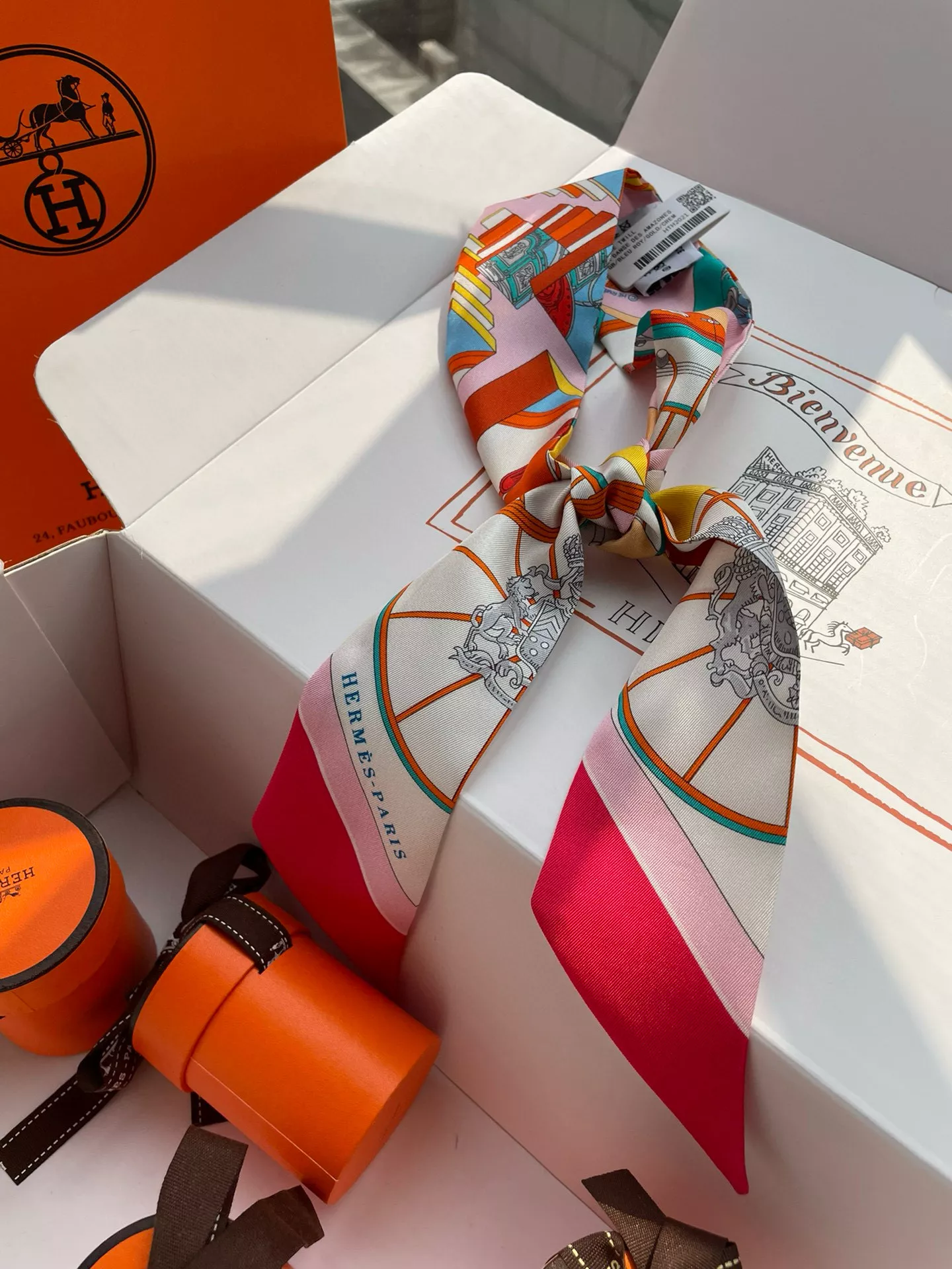 StreetReady 9418 Hermes Silk Scarf
