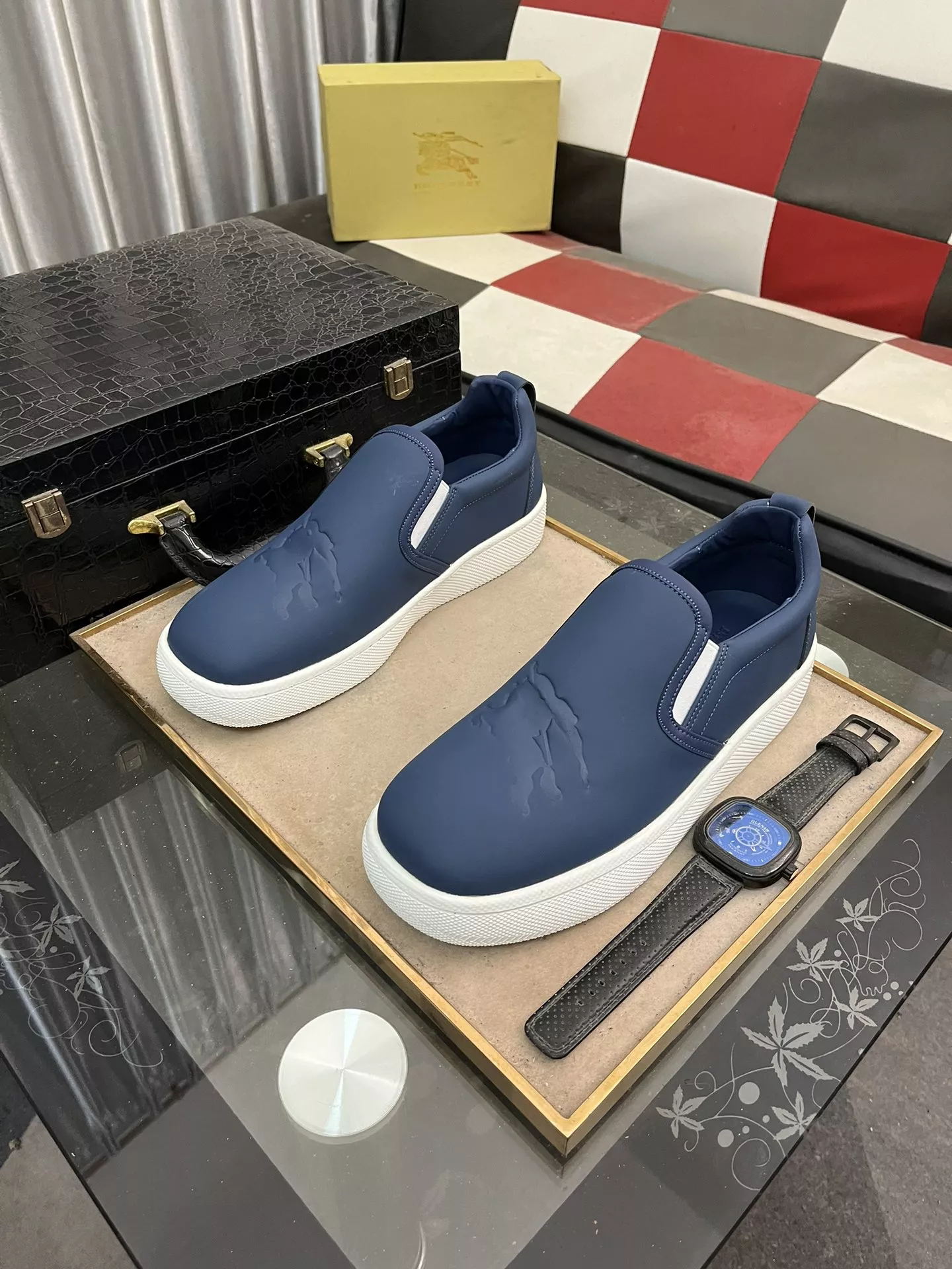 StreetReady 9848 Burberry Casual Shoes For Men