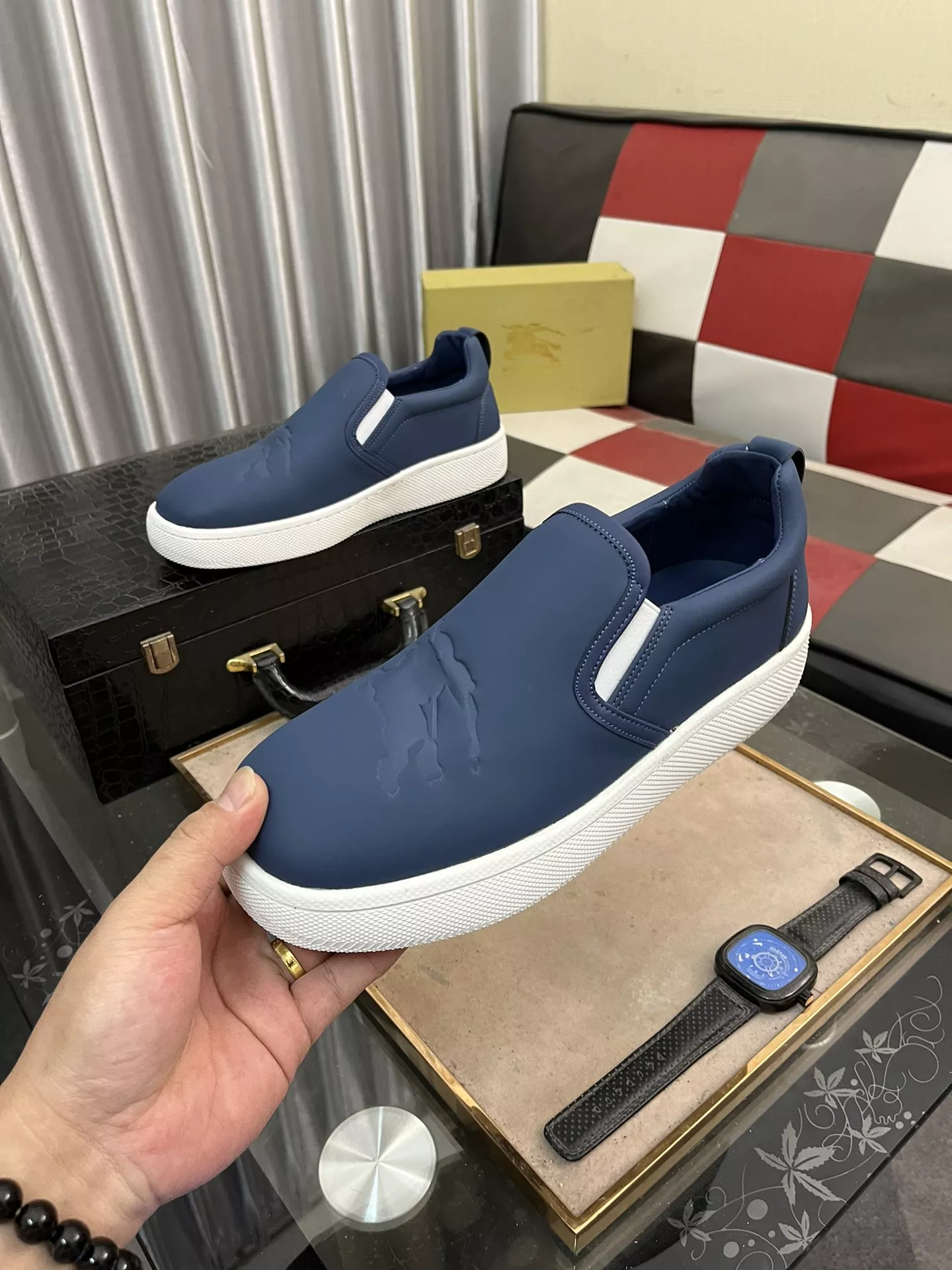 StreetReady 9848 Burberry Casual Shoes For Men