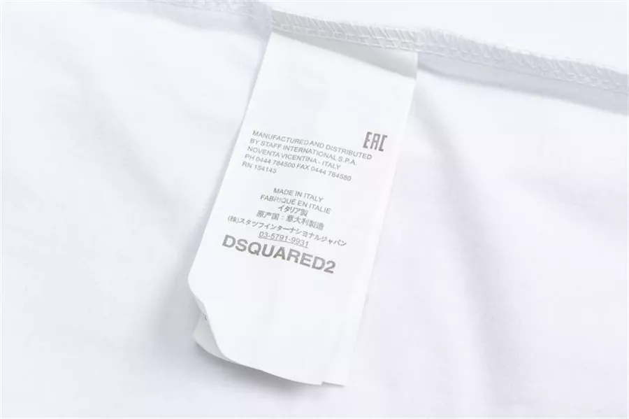 StreetReady 9933 Dsquared T-Shirts Short Sleeved For Men