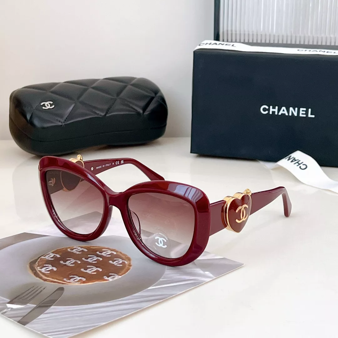 Stylish 1248 Chanel AAA Quality Sunglasses
