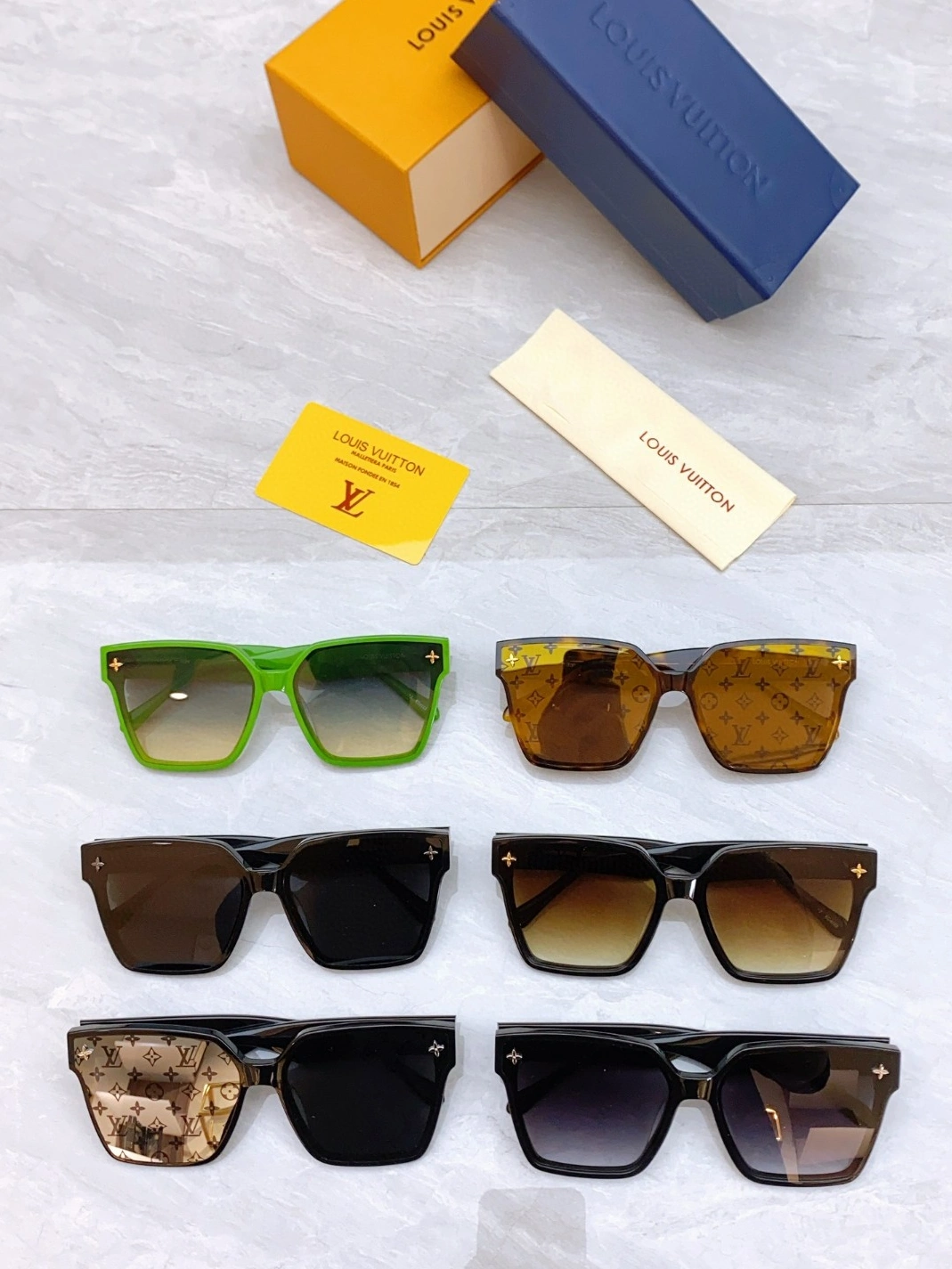 Stylish 1262 Louis Vuitton AAA Quality Sunglasses