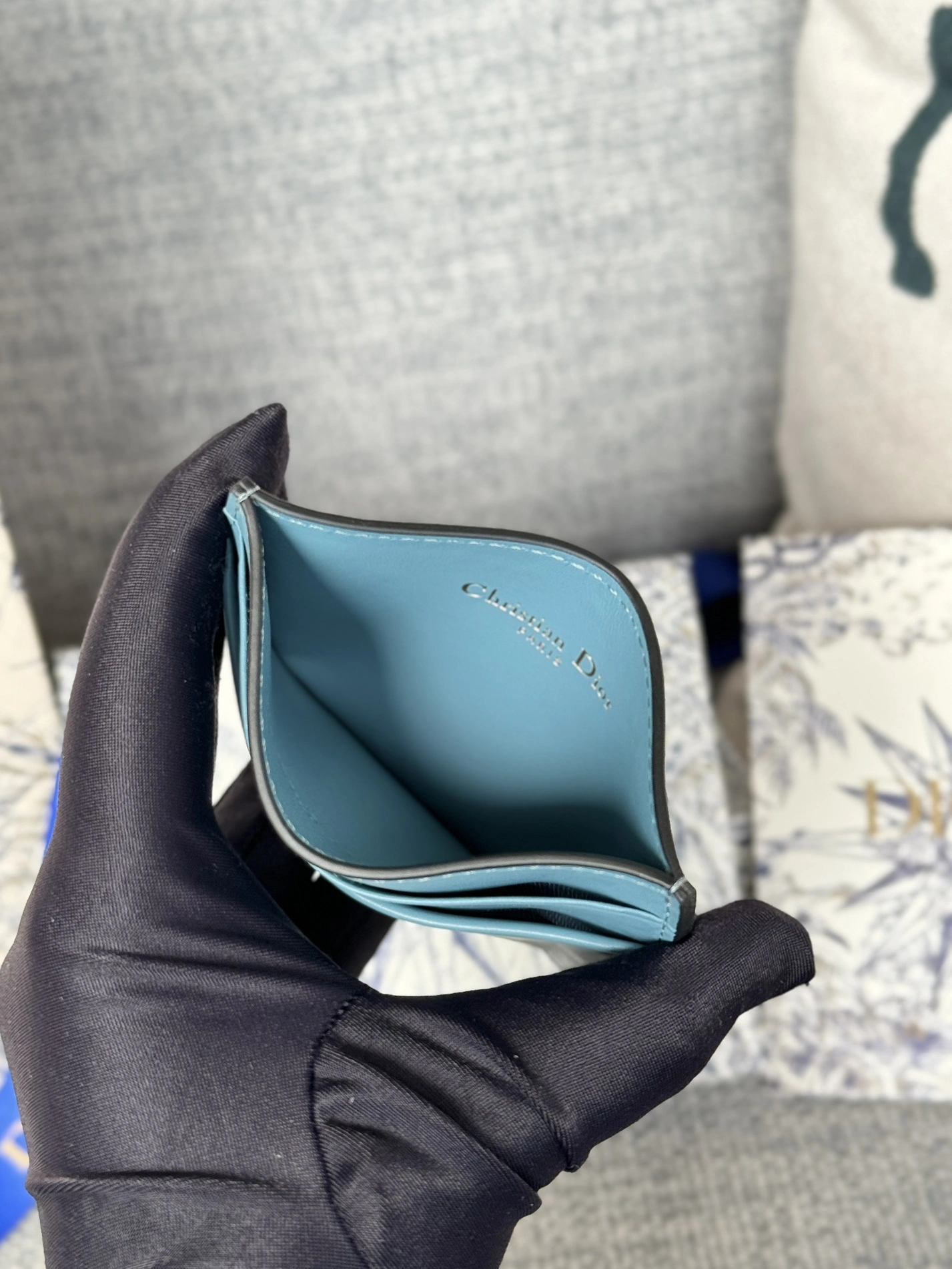 Stylish 1323 Christian Dior Card Case