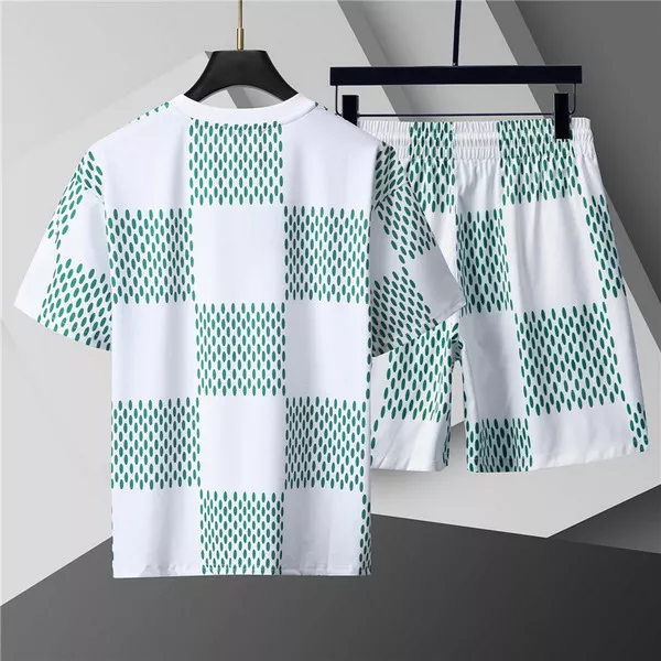 Stylish 1897 Louis Vuitton LV Tracksuits Short Sleeved For Men