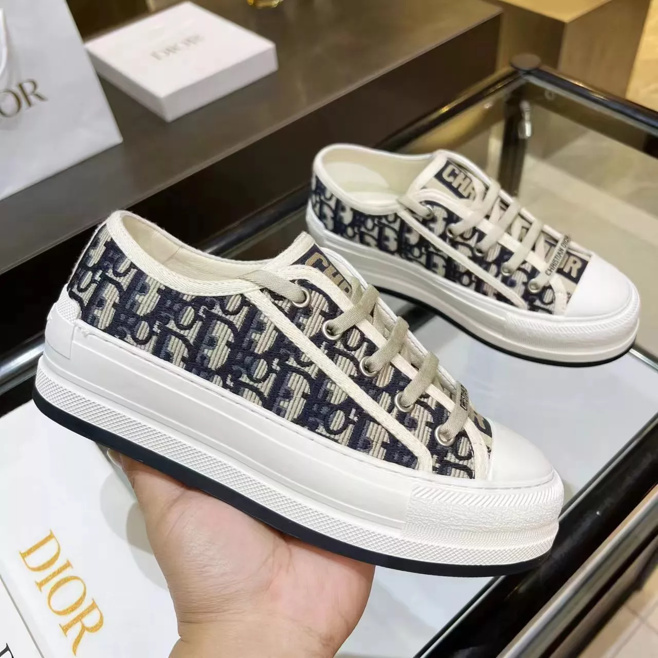 Stylish 2190 Christian Dior Casual Shoes For Women