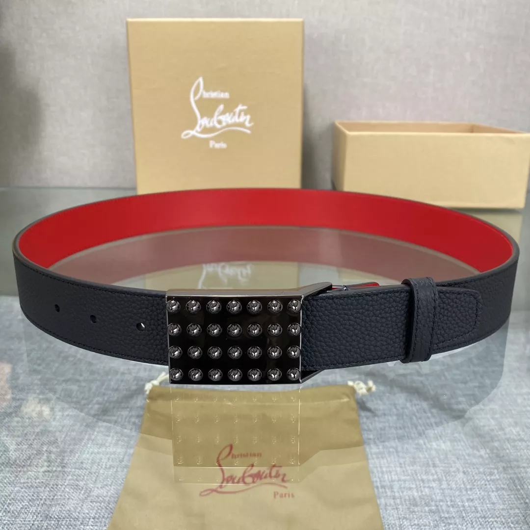 Stylish 2358 Christian Louboutin CL AAA Quality Belts In 3.5cm For Men