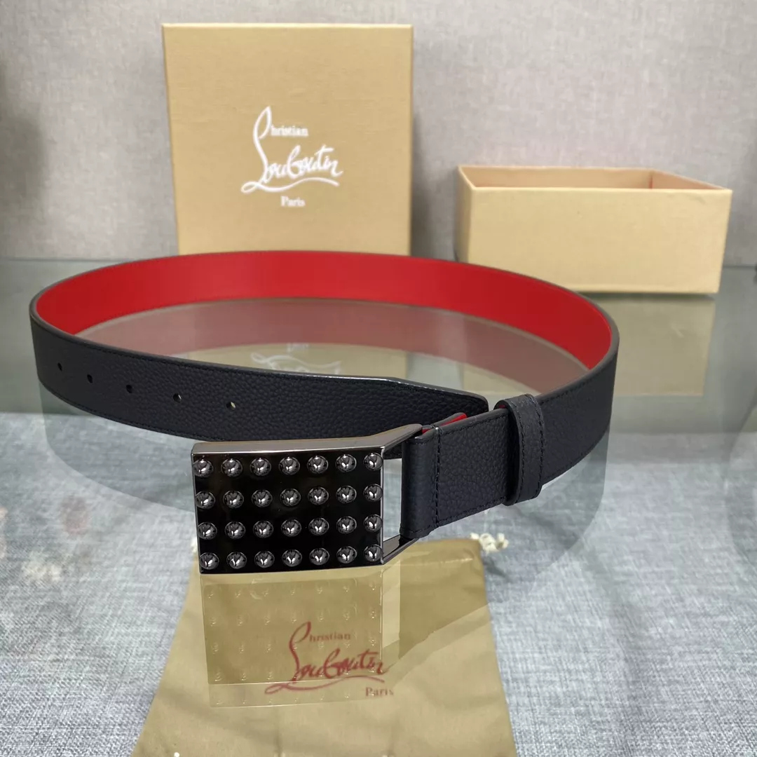 Stylish 2358 Christian Louboutin CL AAA Quality Belts In 3.5cm For Men
