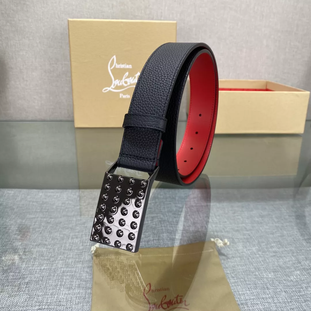 Stylish 2358 Christian Louboutin CL AAA Quality Belts In 3.5cm For Men
