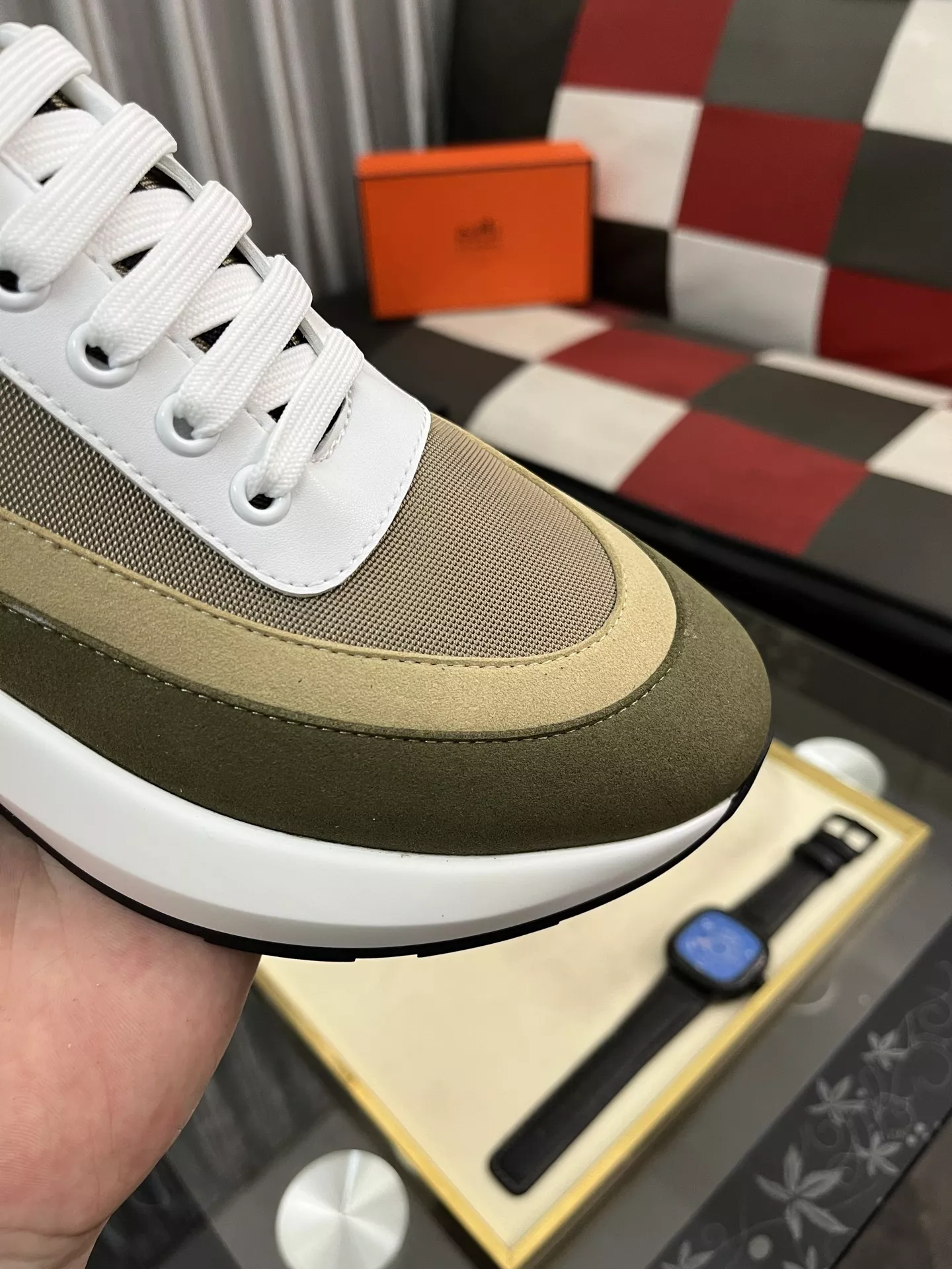 Stylish 2523 Hermes Casual Shoes For Men