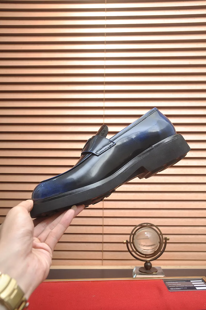 Stylish 2837 Prada Leather Shoes For Men