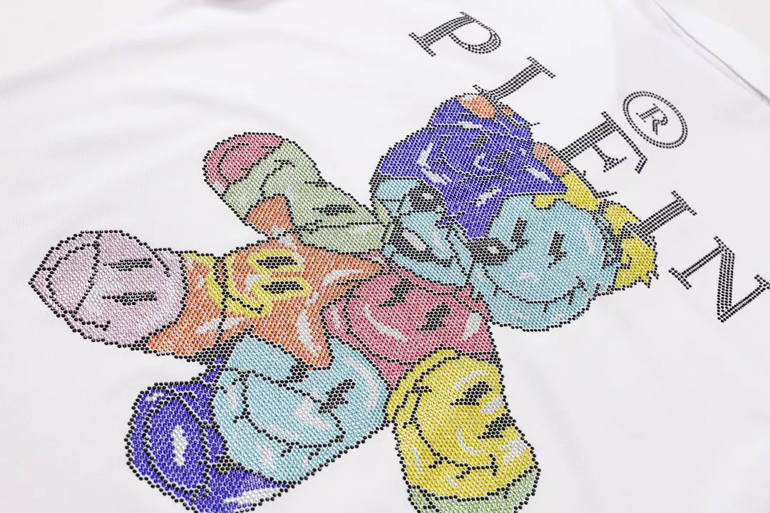 Stylish 322 Philipp Plein PP T-Shirts Short Sleeved For Men