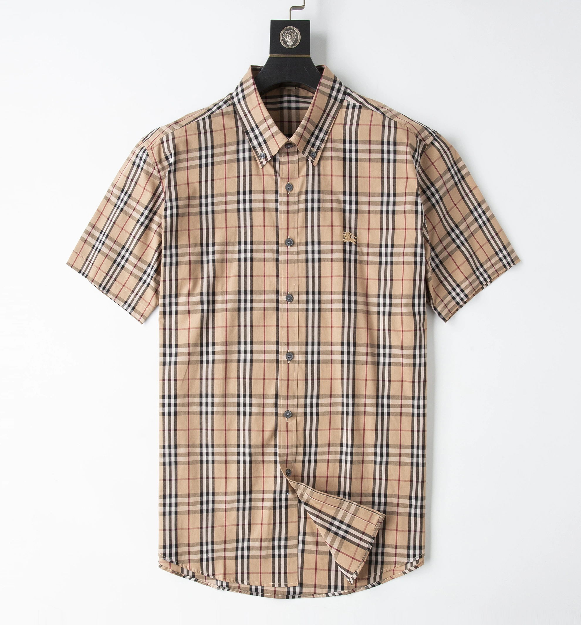 Stylish 3579 Burberry Shirts Short Sleeved For Men