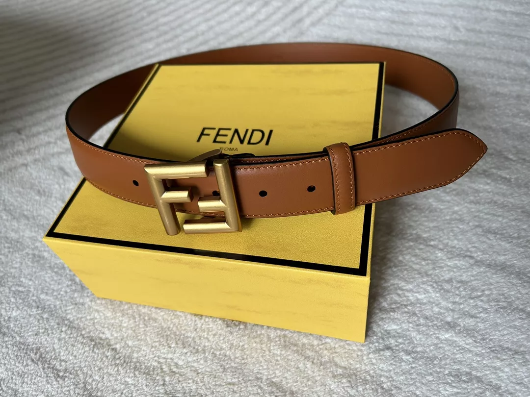 Stylish 3654 Fendi AAA Quality Belts In 3.5cm For Unisex