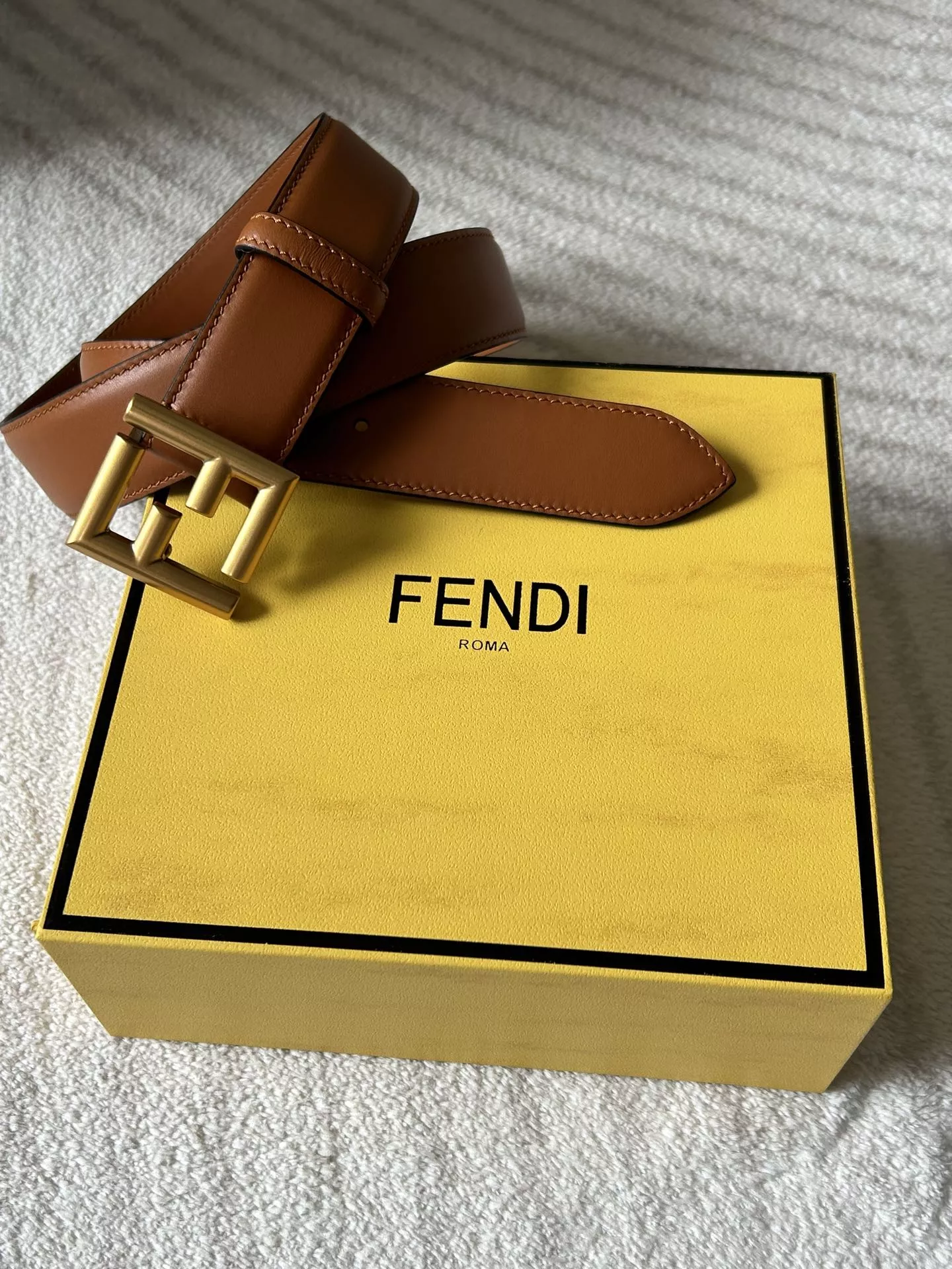 Stylish 3654 Fendi AAA Quality Belts In 3.5cm For Unisex