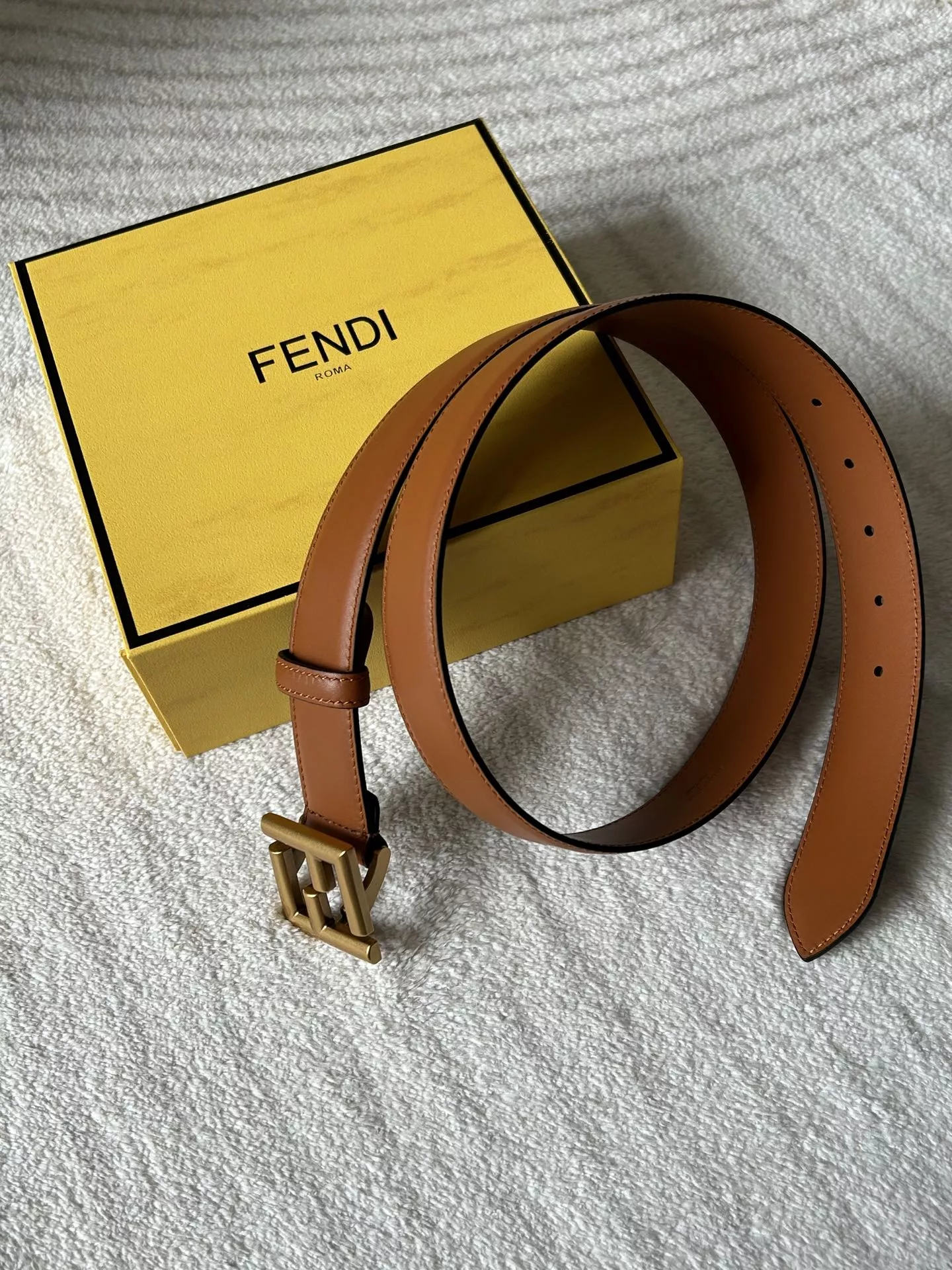 Stylish 3654 Fendi AAA Quality Belts In 3.5cm For Unisex