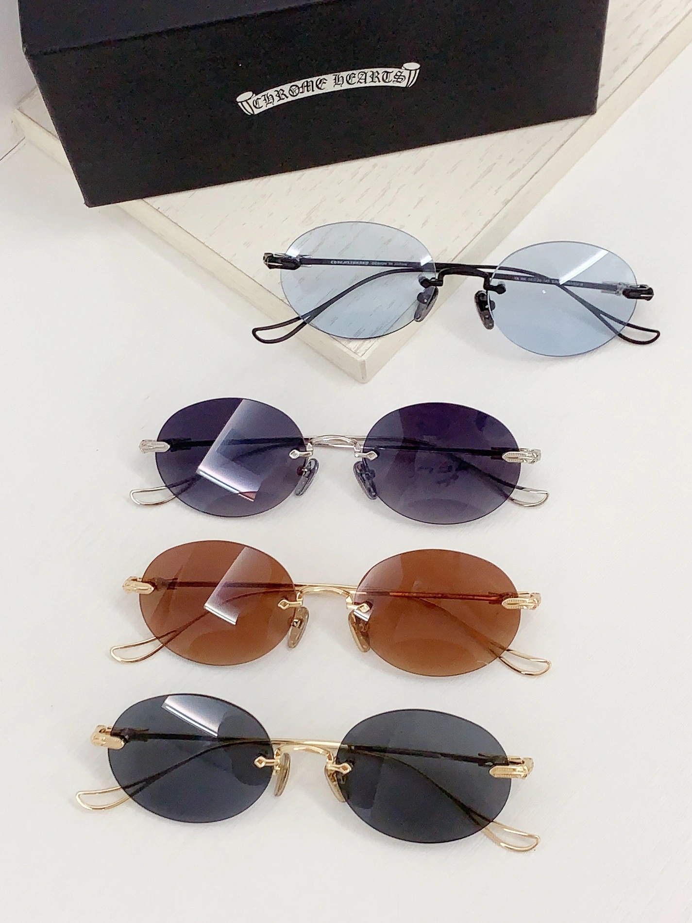 Stylish 3705 Chrome Hearts AAA Quality Sunglasses
