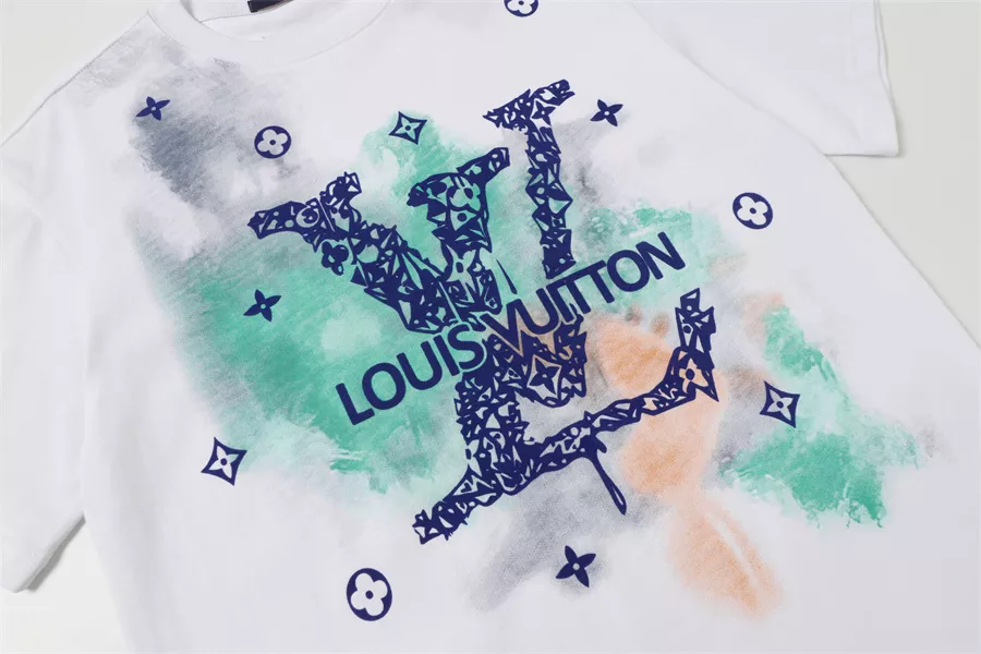 Stylish 3721 Louis Vuitton LV T-Shirts Short Sleeved For Unisex