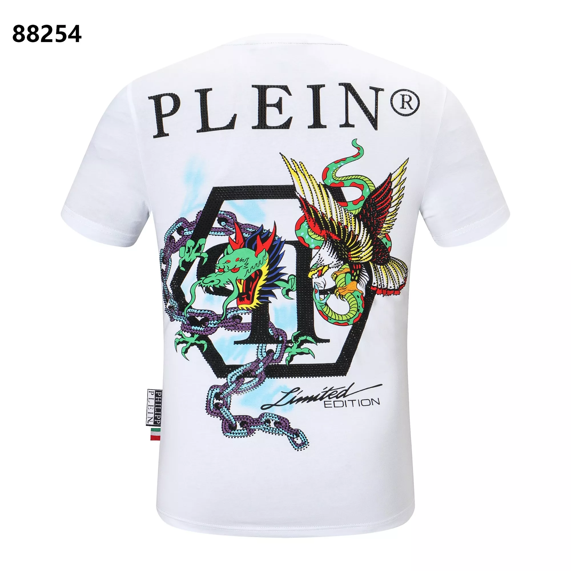 Stylish 3918 Philipp Plein PP T-Shirts Short Sleeved For Men