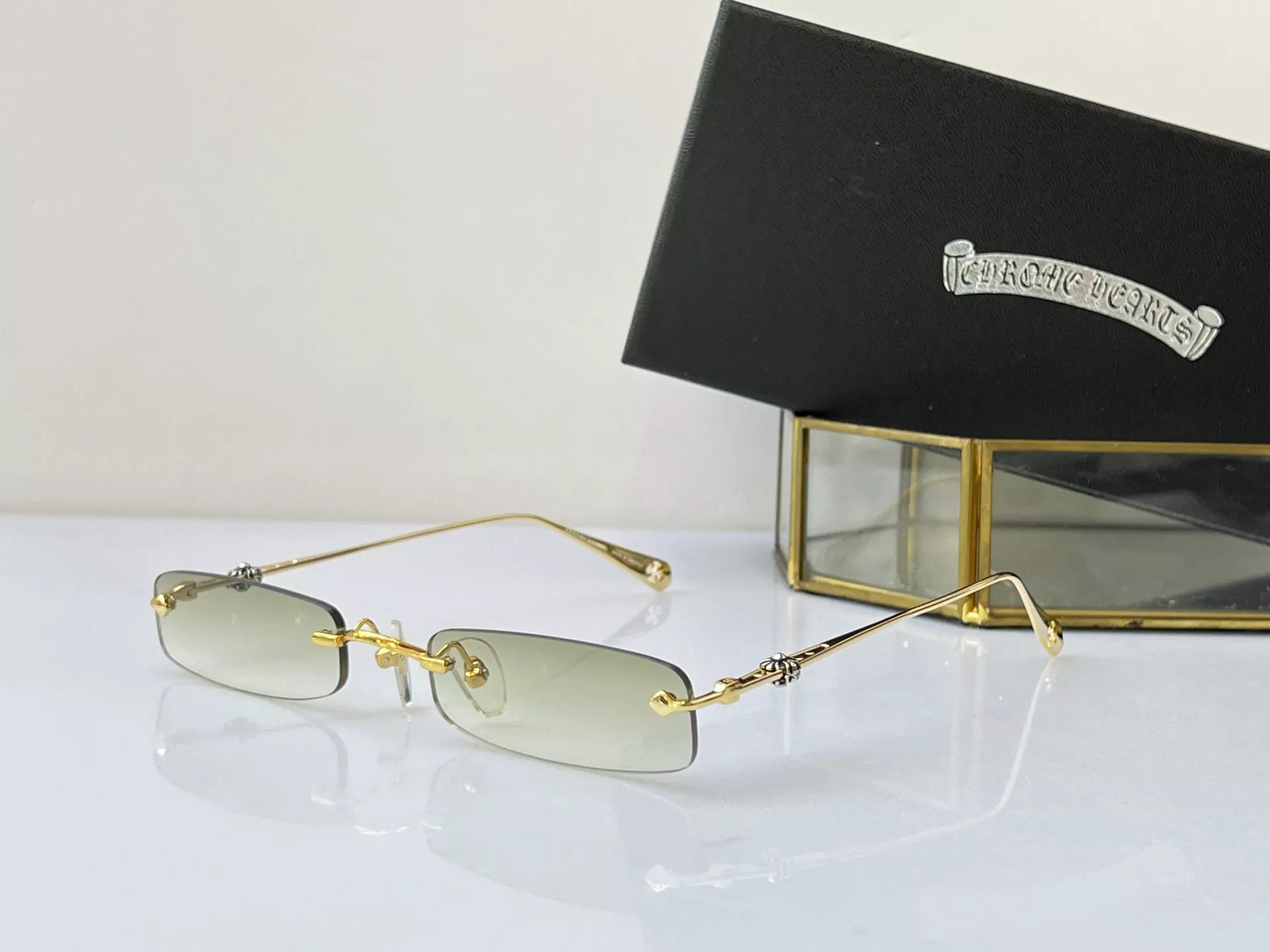 Stylish 4139 Chrome Hearts AAA Quality Sunglasses