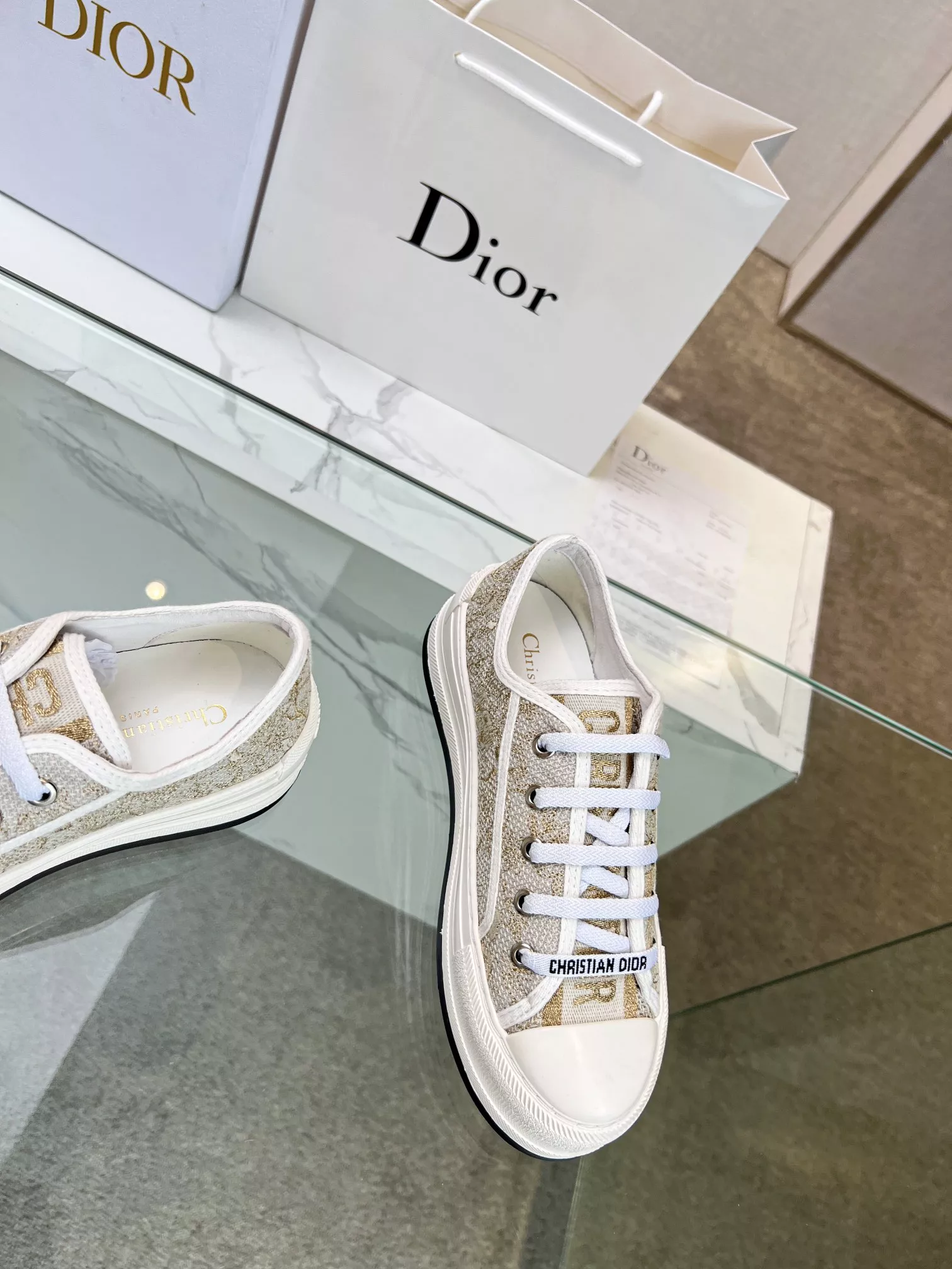 Stylish 4256 Christian Dior Casual Shoes For Women
