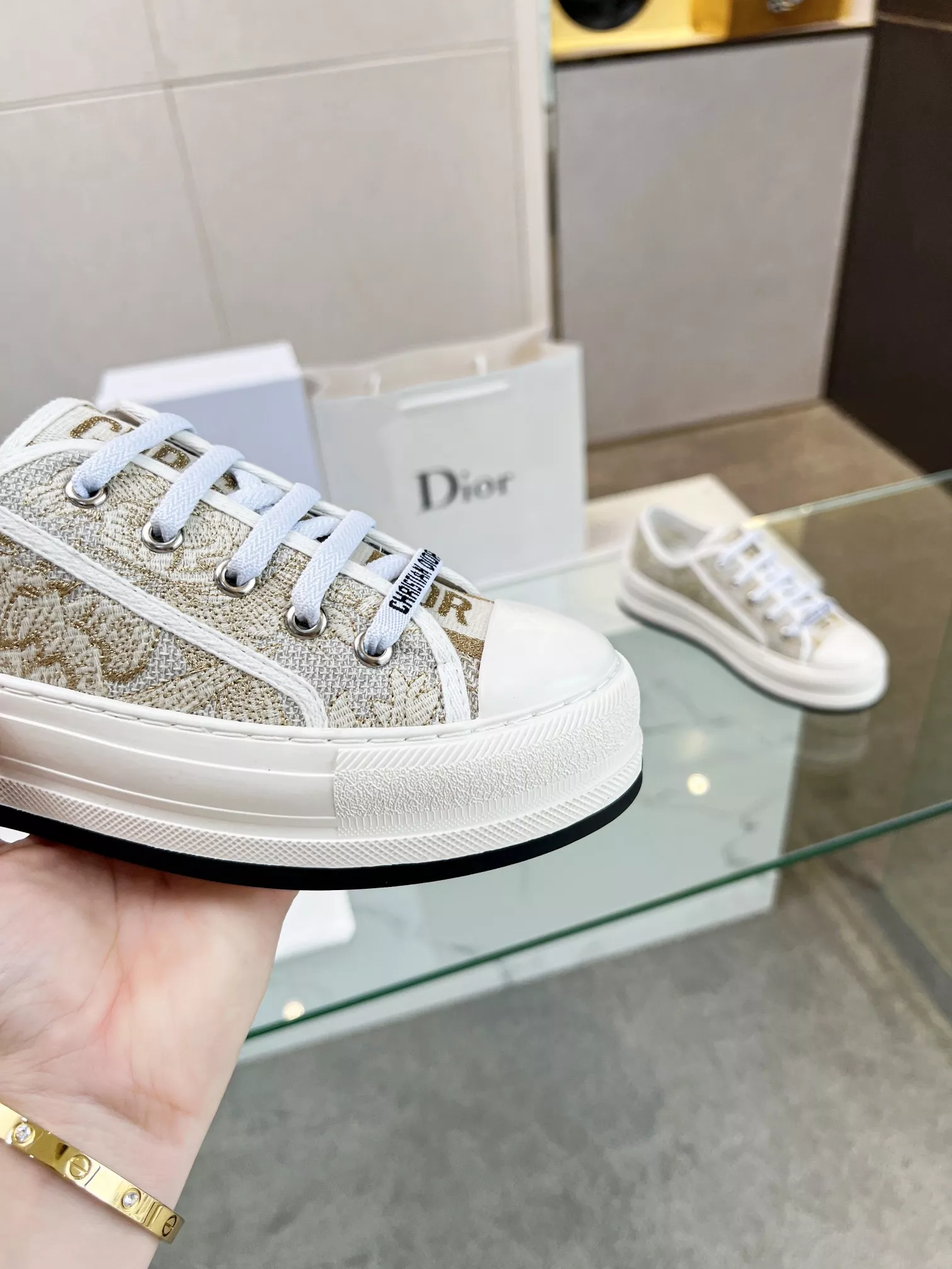 Stylish 4256 Christian Dior Casual Shoes For Women