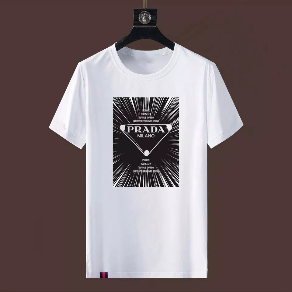 Stylish 4273 Prada T-Shirts Short Sleeved For Men