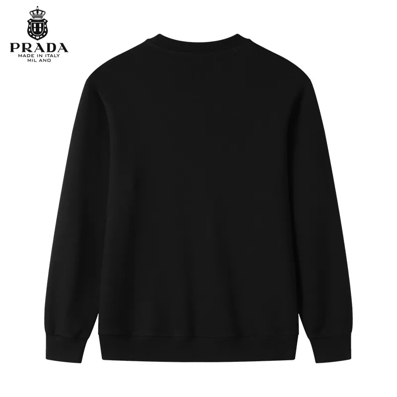 Stylish 452 Prada Hoodies Long Sleeved For Men