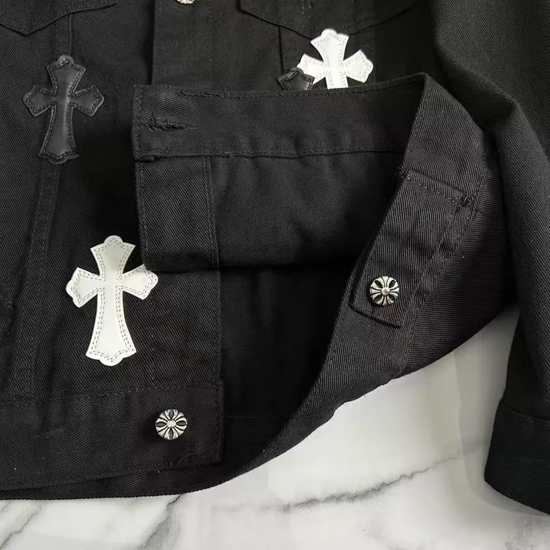 Stylish 4593 Chrome Hearts Jackets Long Sleeved For Men