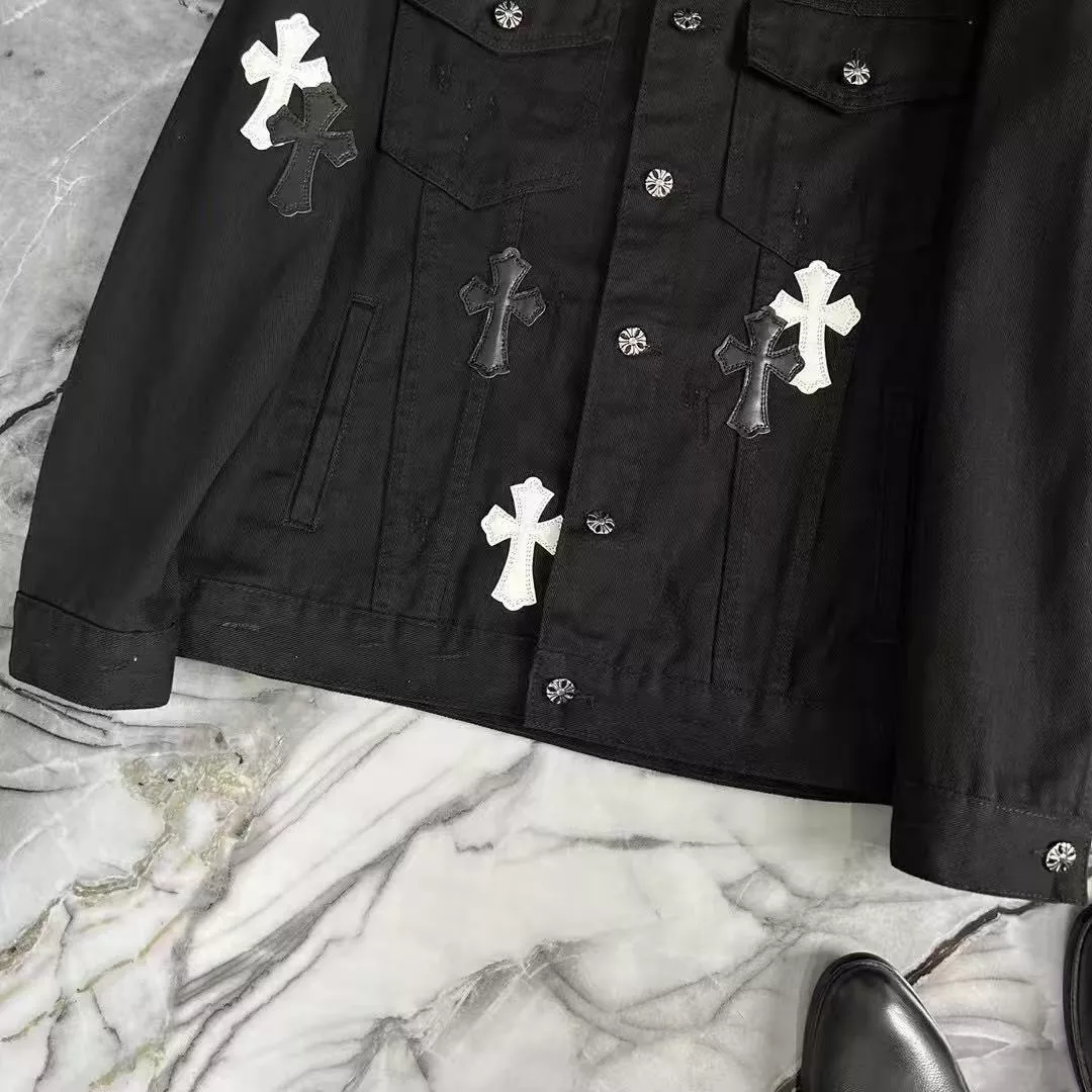 Stylish 4593 Chrome Hearts Jackets Long Sleeved For Men