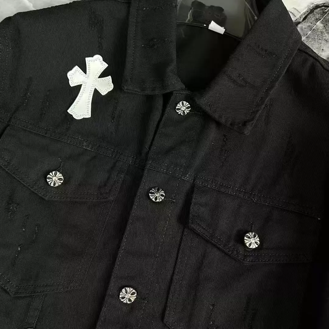 Stylish 4593 Chrome Hearts Jackets Long Sleeved For Men