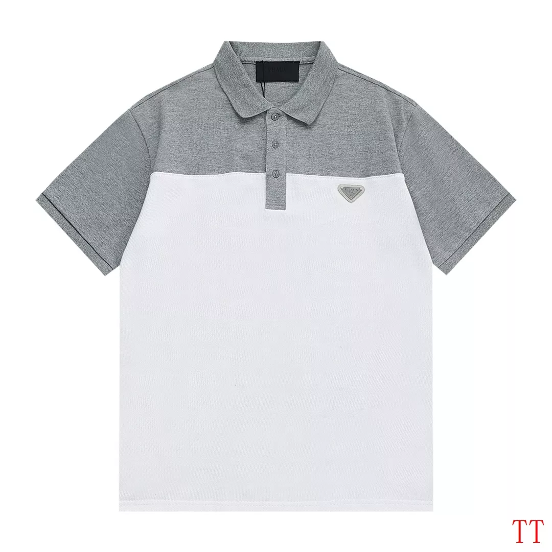 Stylish 4882 Prada T-Shirts Short Sleeved For Men