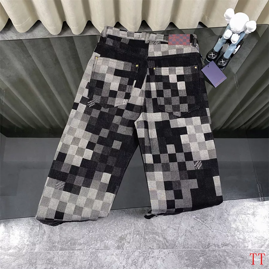 Stylish 5144 Louis Vuitton LV Jeans For Unisex